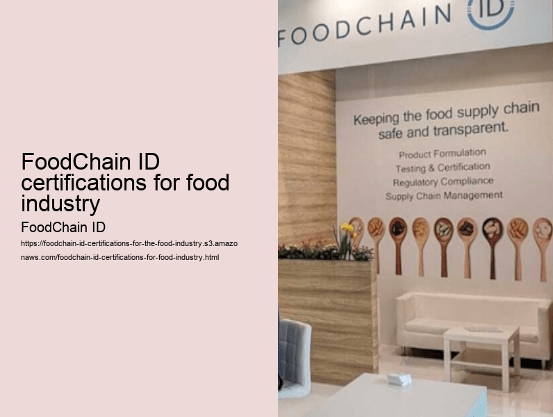 FoodChain ID certifications for food industry